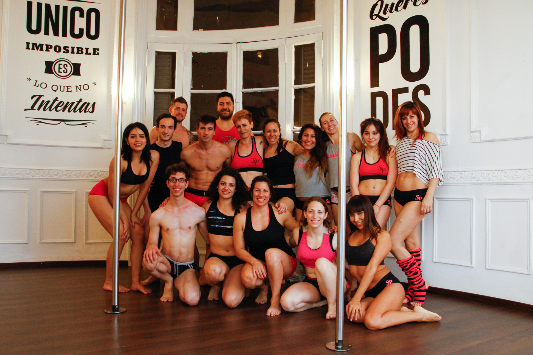 Inauguramos con Manuel Coggiola los «Jueves de Hombres» del pole dance